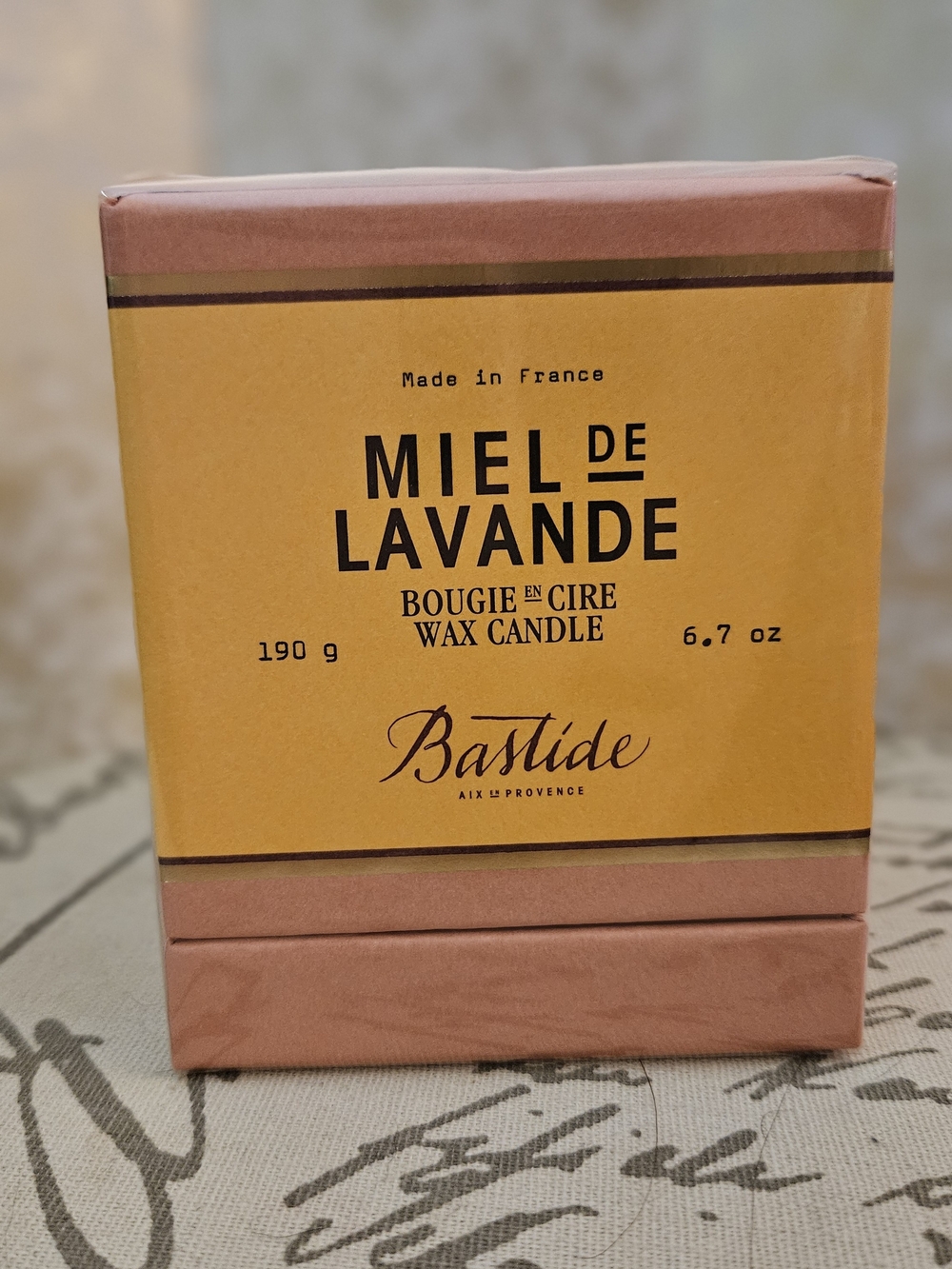 Bastide Miel de Lavande (Lavender Honey) French Candle